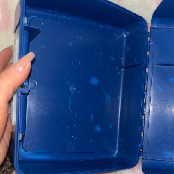 Rare Scooby Doo Blue Lunchbox Lunch Box Thermos Brand - Picture 4 of 6